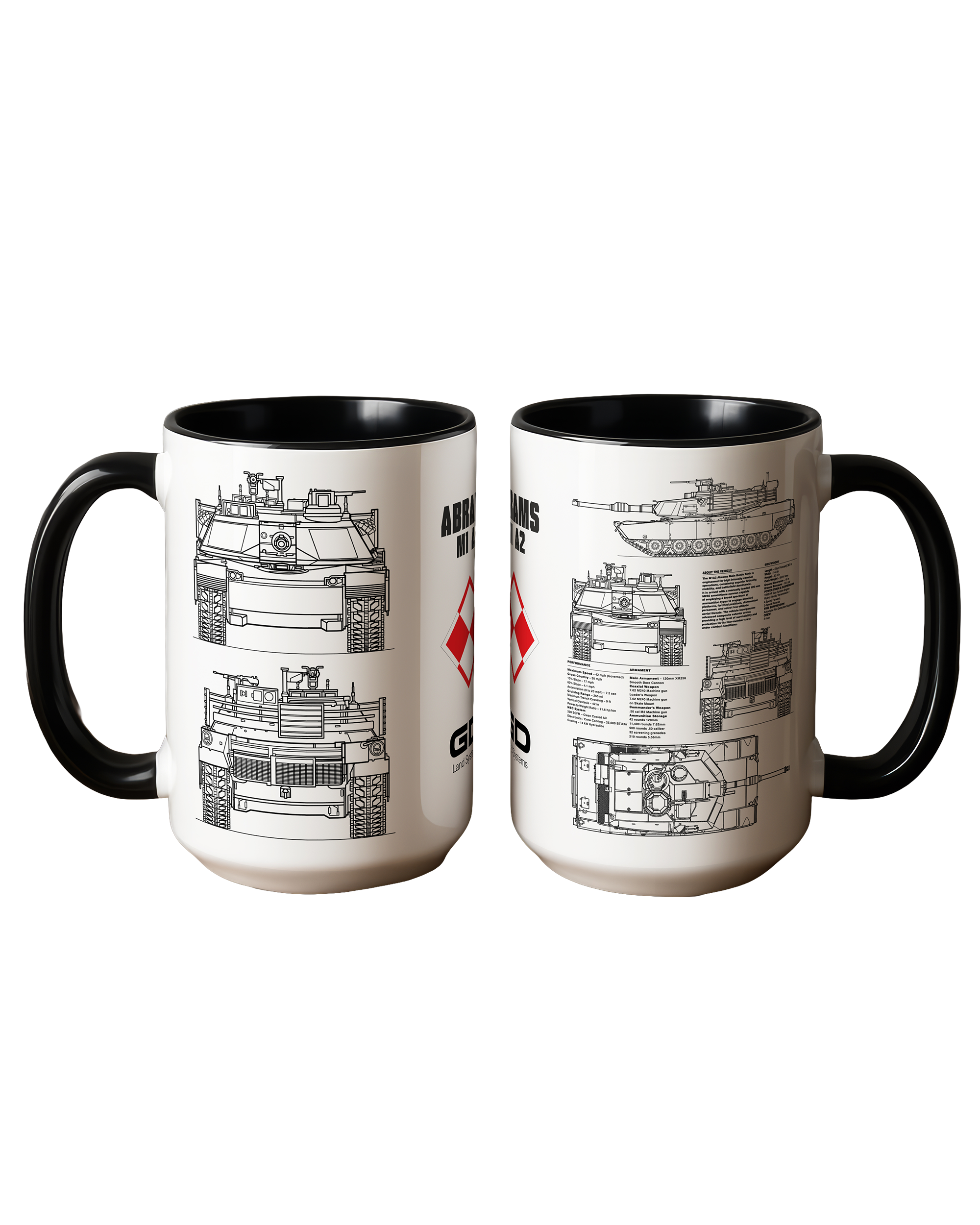 16 oz porcelain coffee mug Ceramic Latte Mugs Set of 4 | Wide Lip Coffee & Tea Cups