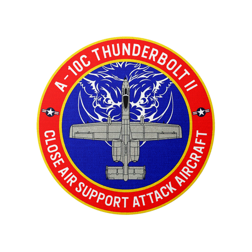 A-10 Thunderbolt Termo aplikacja tekstylna
