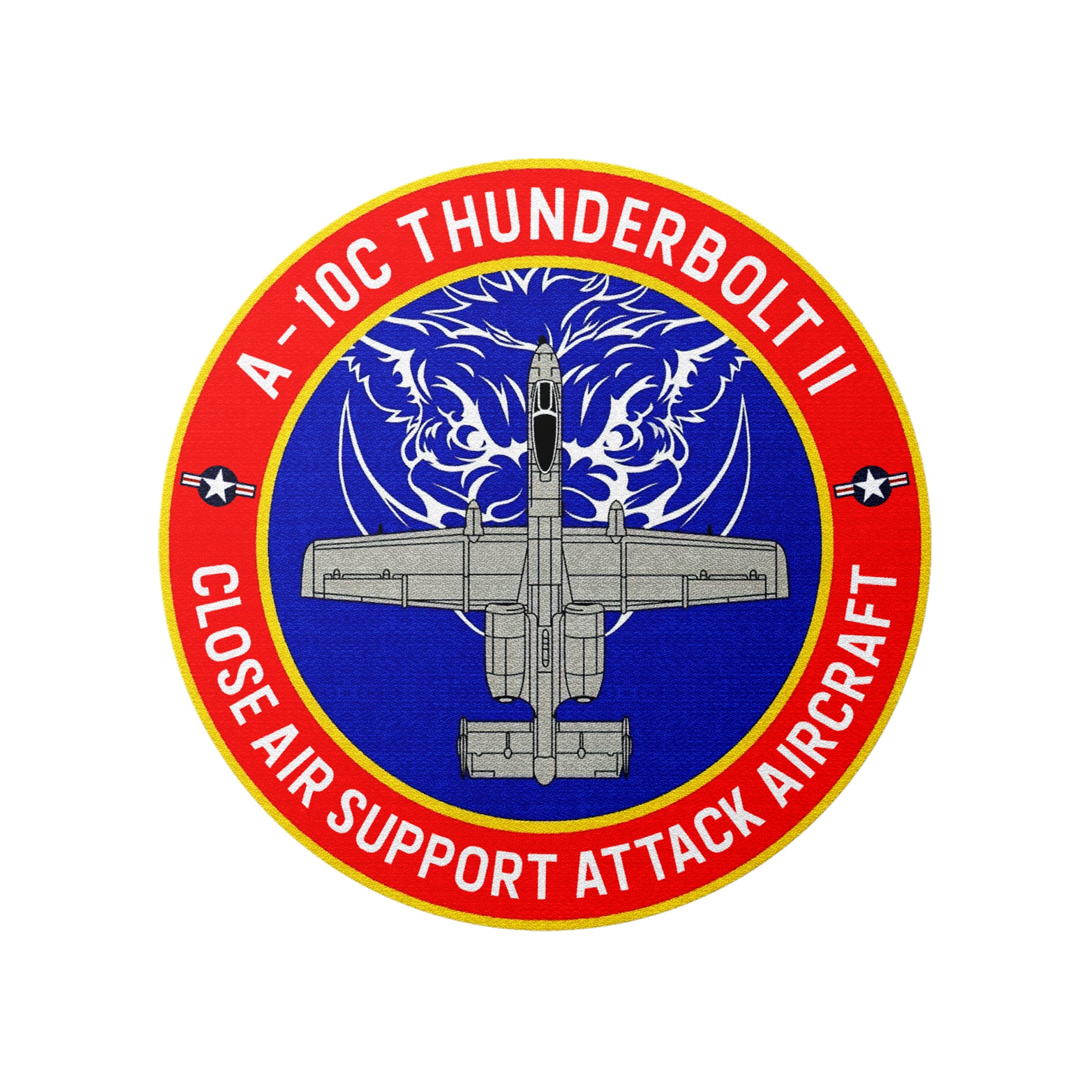 A-10 Thunderbolt Termo aplikacja tekstylna