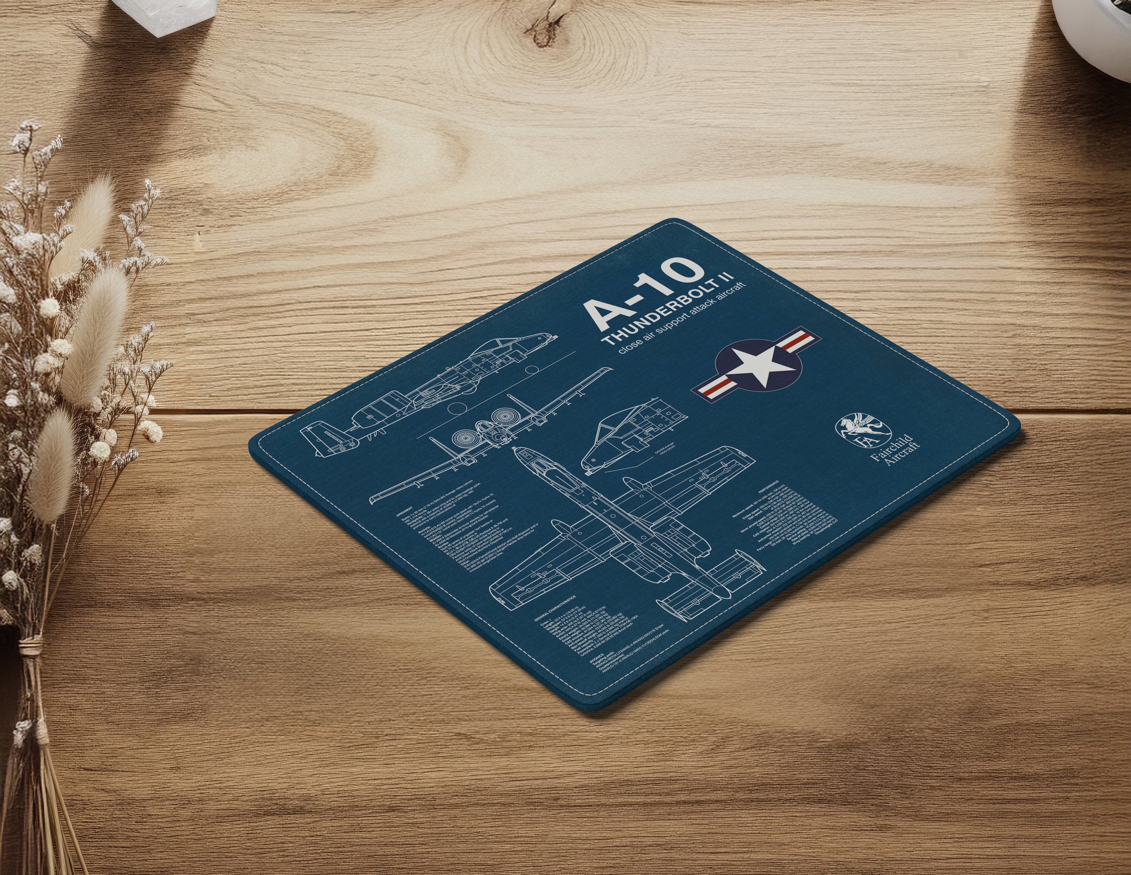 A-10 Thunderbolt Mouse Pad (3 Variants)