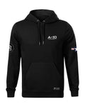 A-10 Thunderbolt Bluza z kapturem 320g czarna/szara