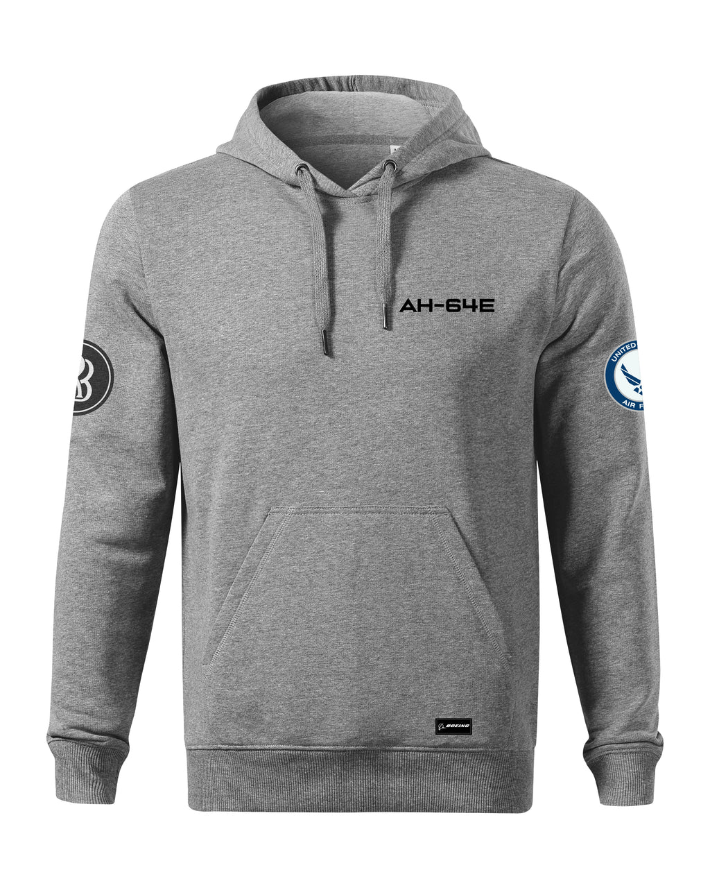 AH-64E Apache Hoodie 320g Black/Grey