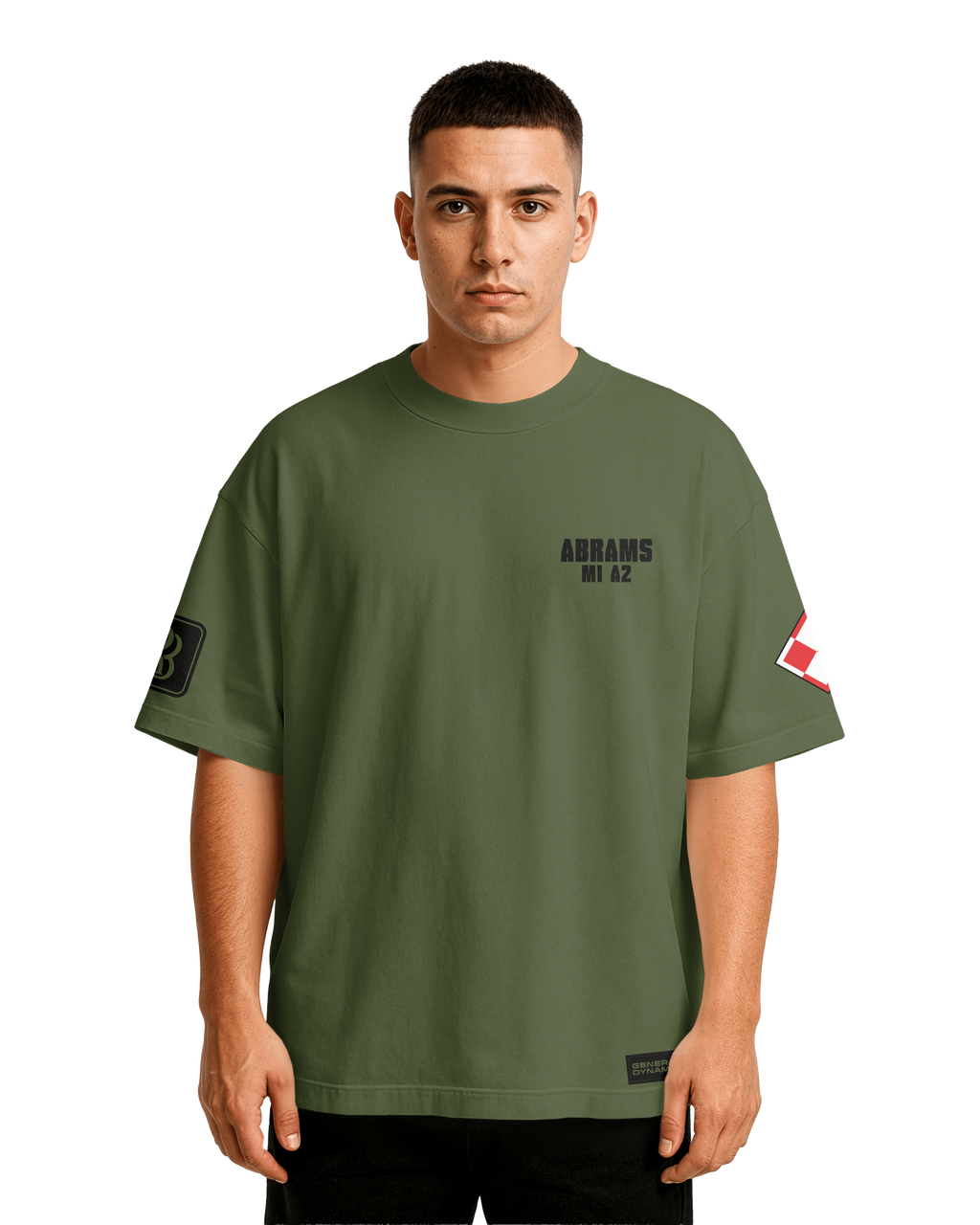 Abrams M1A2 PL Oversize T-shirt Unisex (3 kolory)
