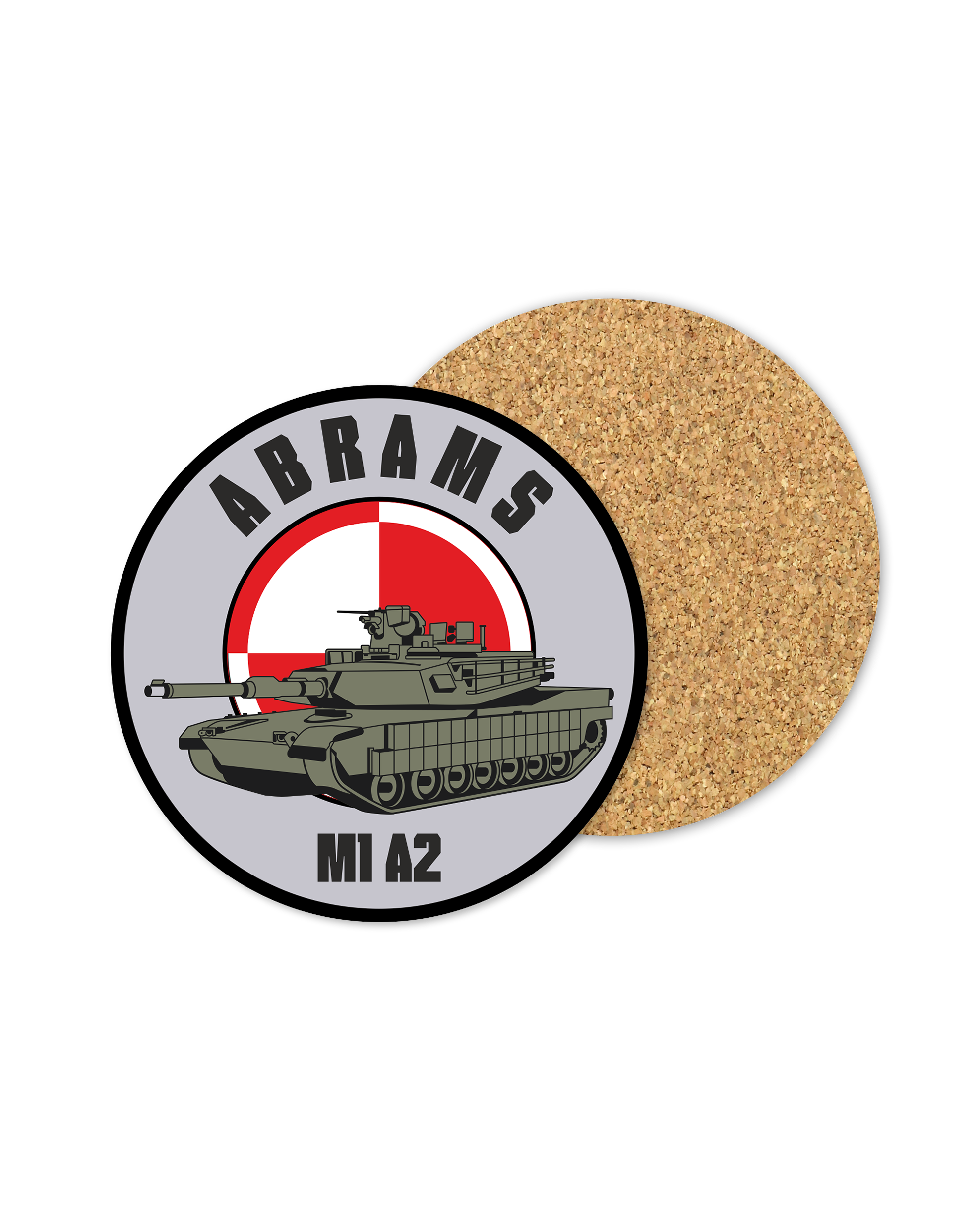 Abrams M1A2 PL Cup Coaster