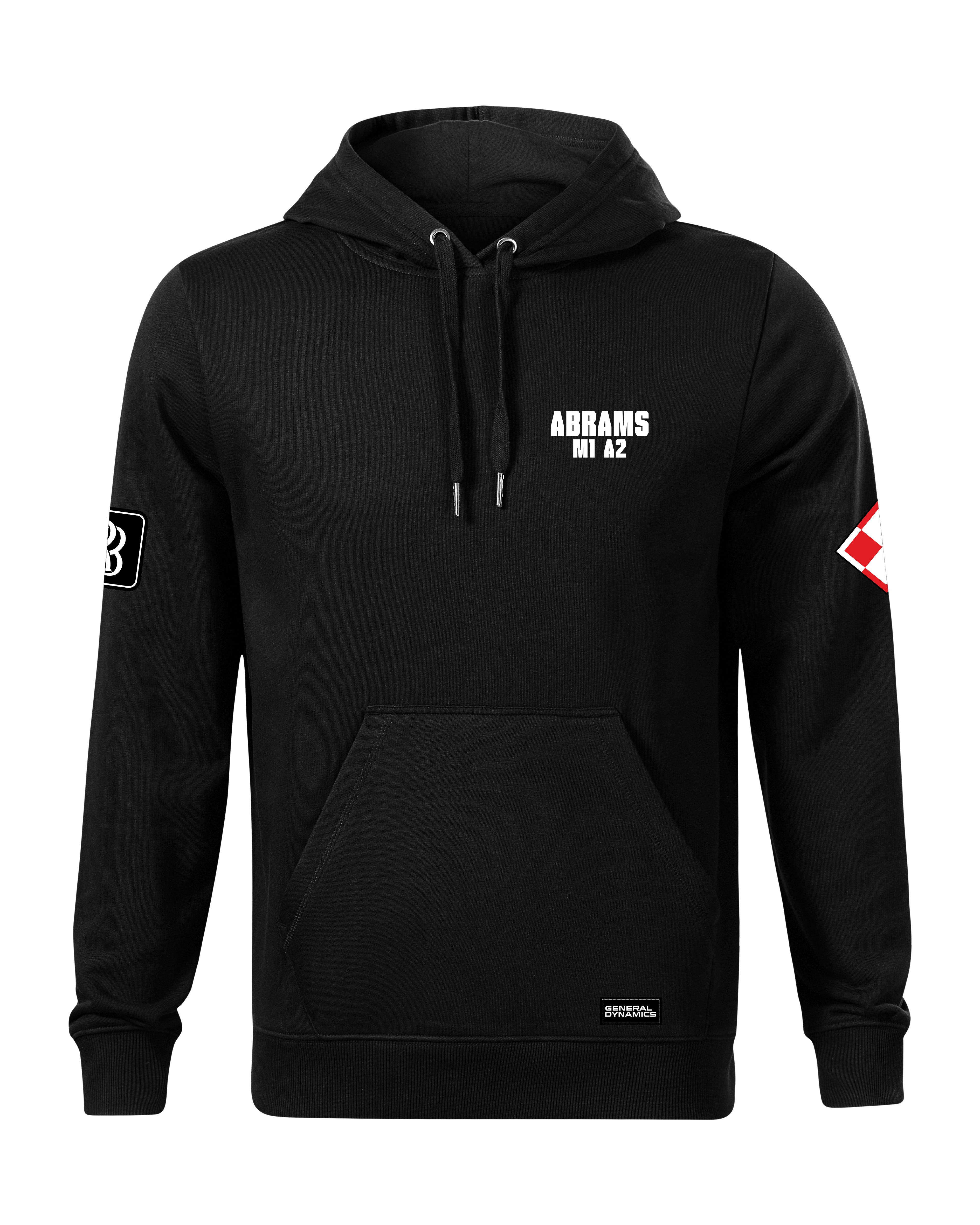 Abrams M1A2 PL Hoodie 320g Black/Grey