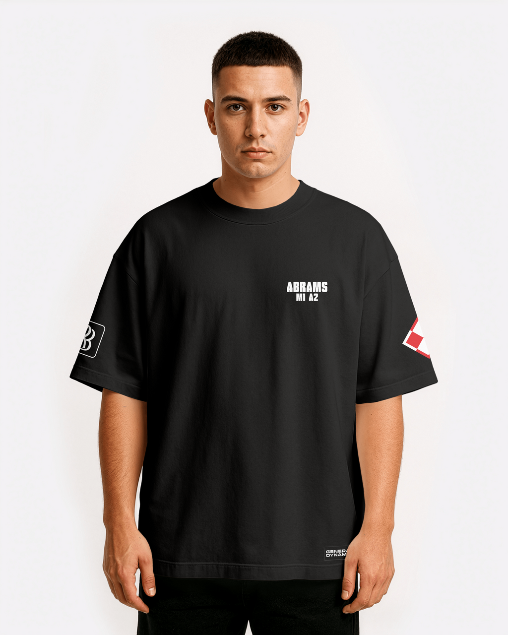 Abrams M1A2 PL Oversize T-shirt Unisex (3 kolory)