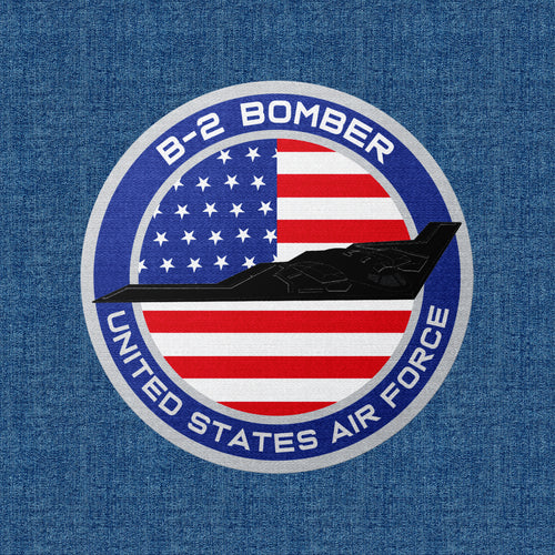 B-2 Spirit Termo aplikacja tekstylna