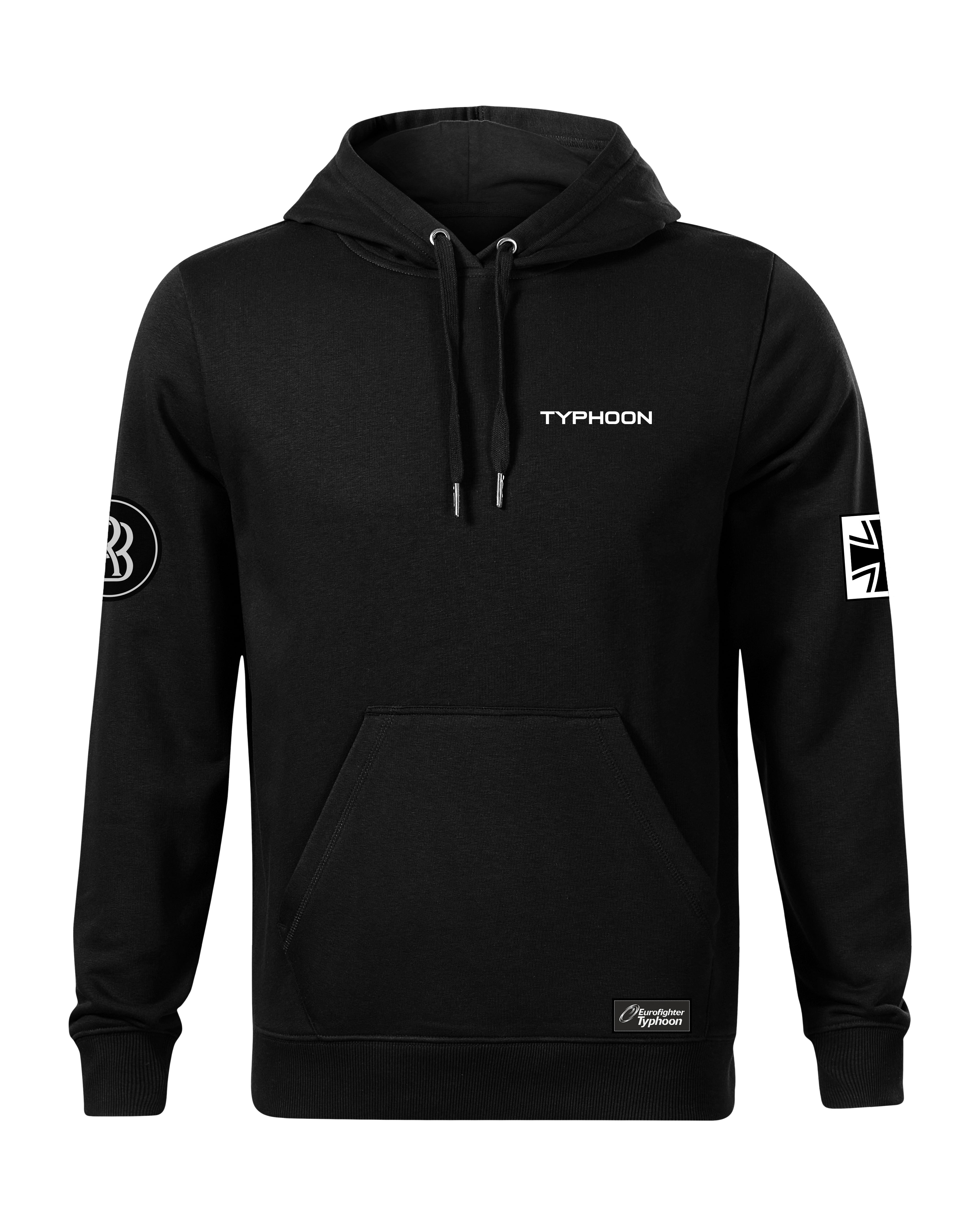 Eurofighter Typhoon Luftwaffe Hoodie 320g Black/Grey