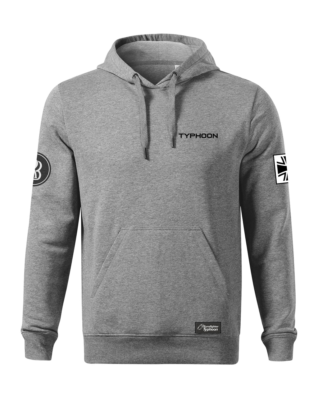 Eurofighter Typhoon Luftwaffe Hoodie 320g Black/Grey