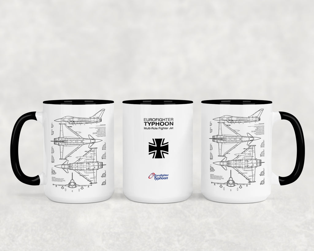 Eurofighter Typhoon Luftwaffe Kubek 440ml