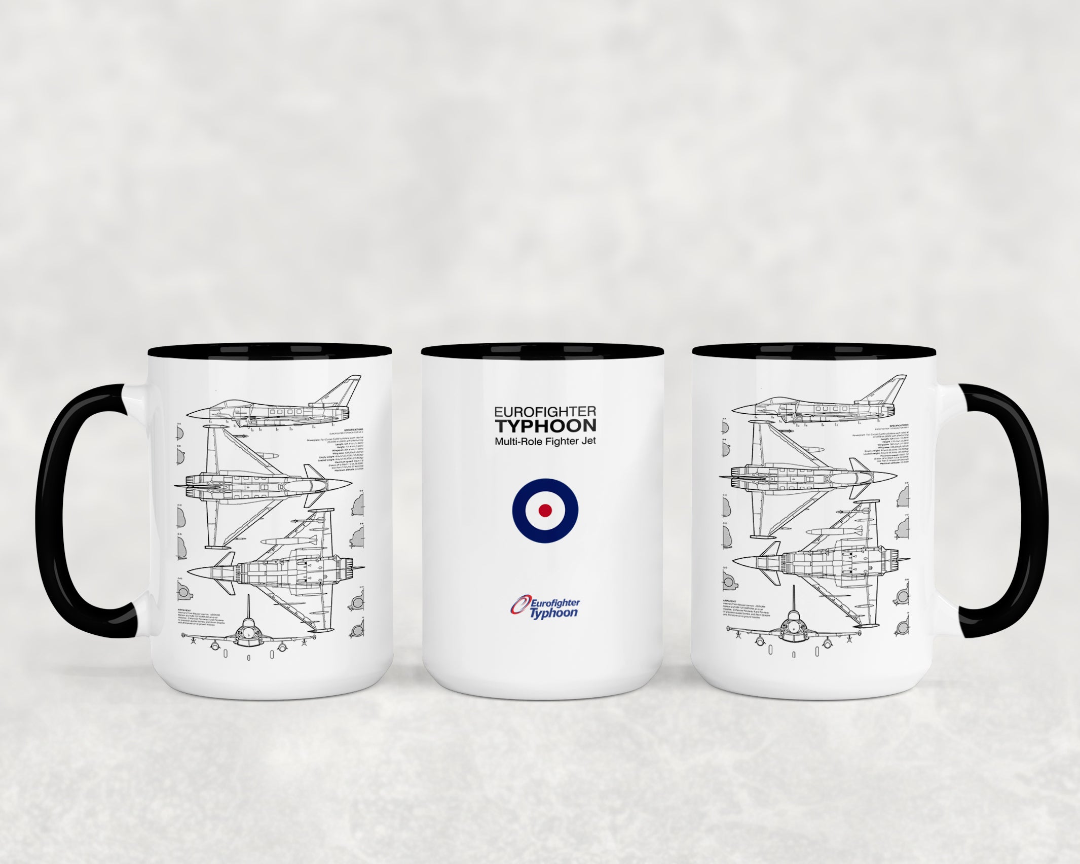 Eurofighter Typhoon RAF Kubek 440ml