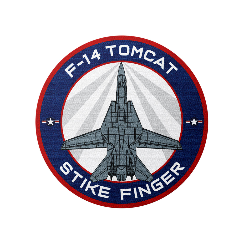 F-14 Tomcat Termo aplikacja tekstylna