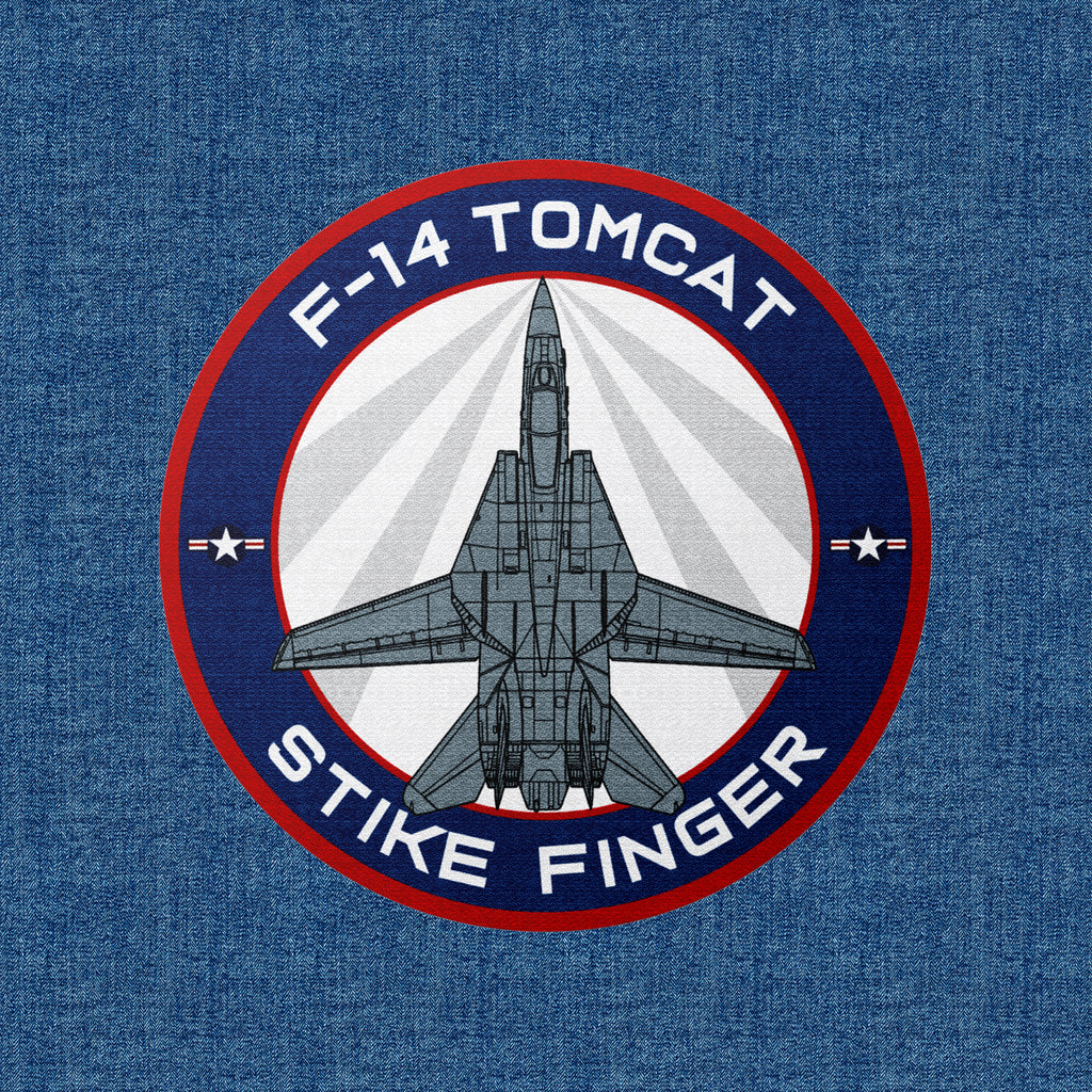 F-14 Tomcat Termo aplikacja tekstylna