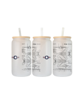 F-15E Szklanka z pokrywką i słomką 500 ml
