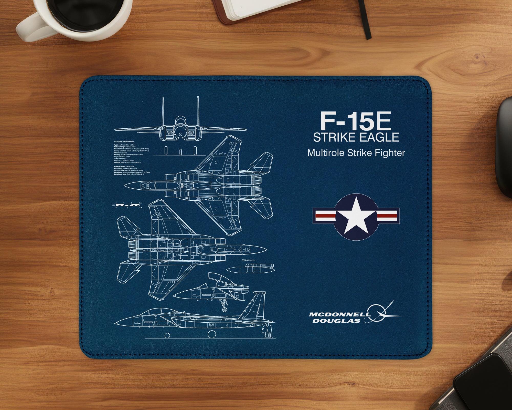 F-15E Mouse Pad (3 Variants)