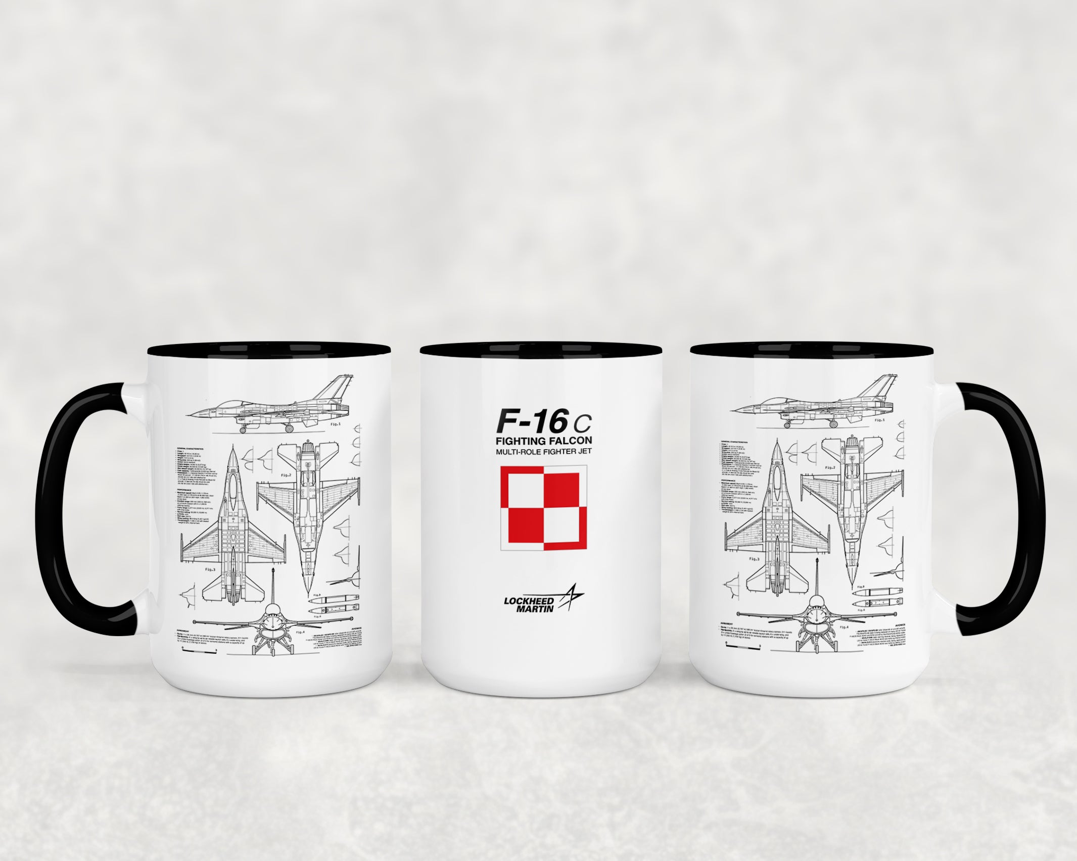F-16 Mug 440ml