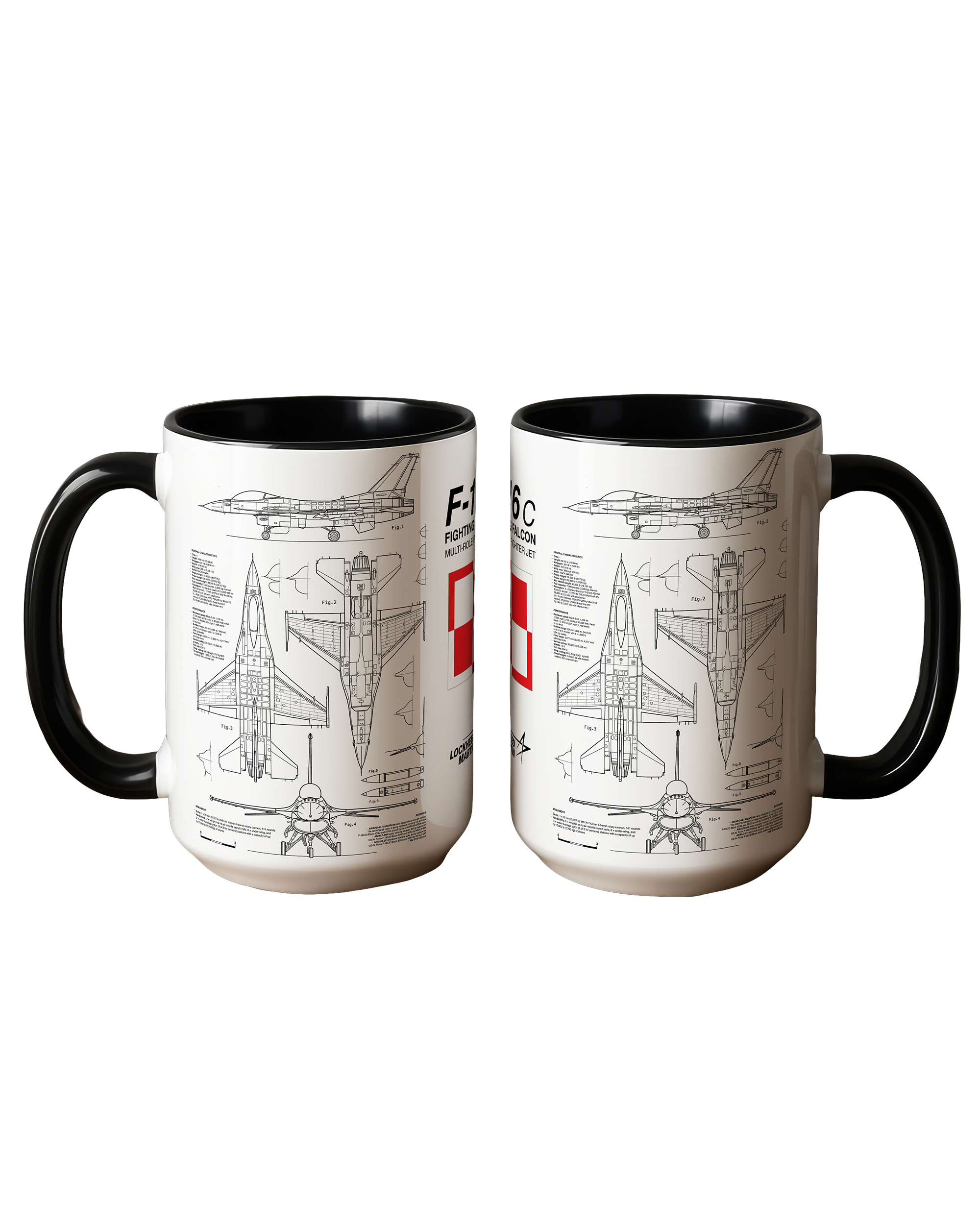 F-16 Mug 440ml