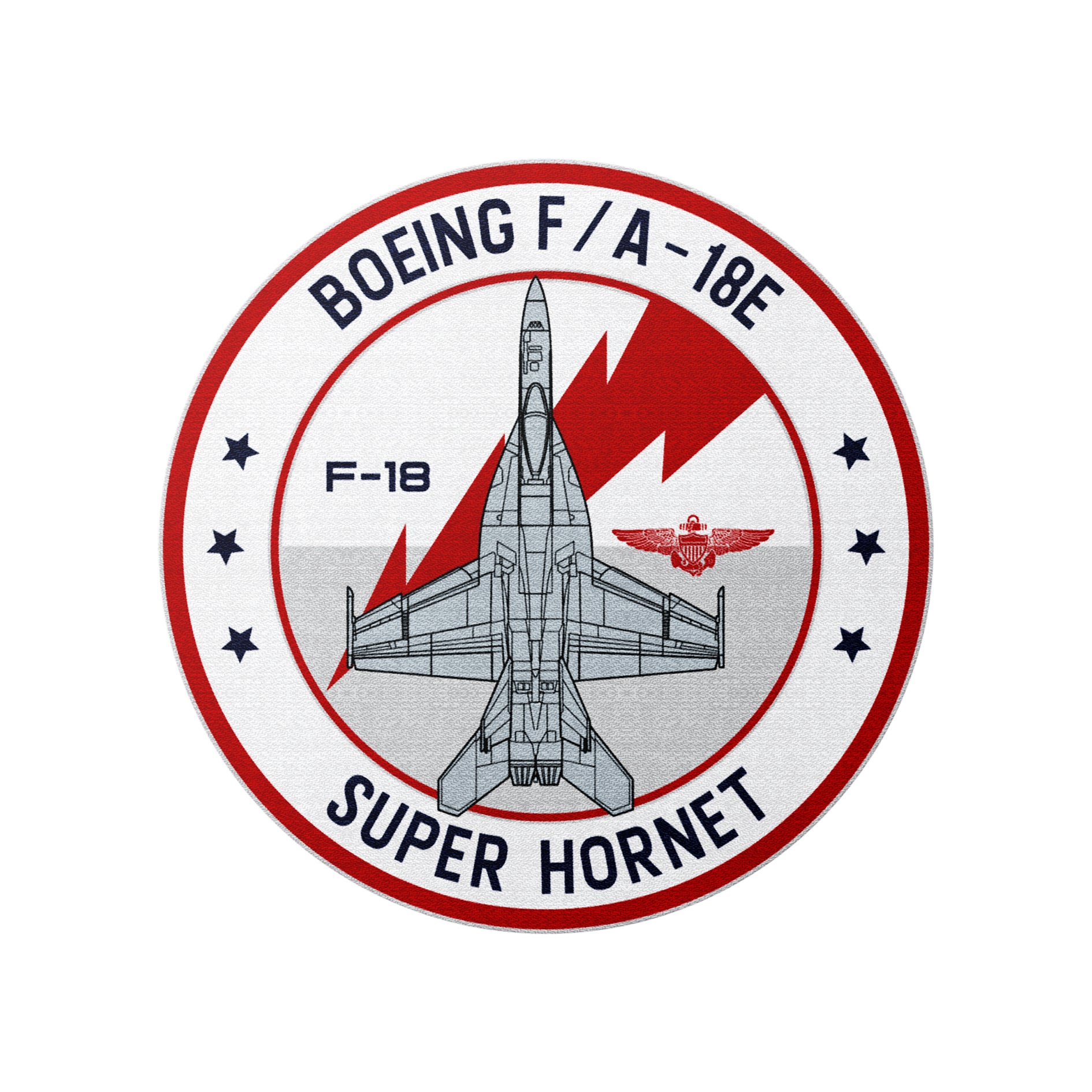 F-18 Hornet Termo aplikacja tekstylna