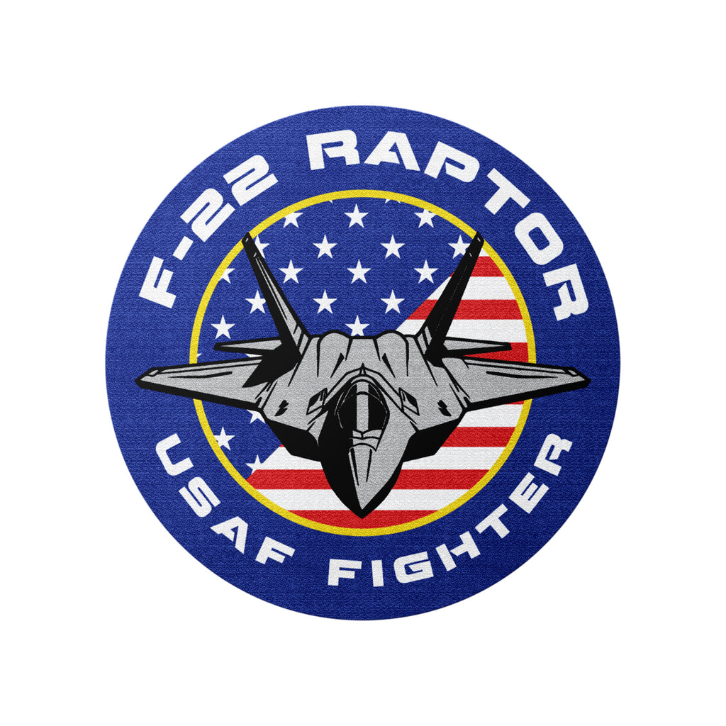 F-22 Raptor Termo aplikacja tekstylna