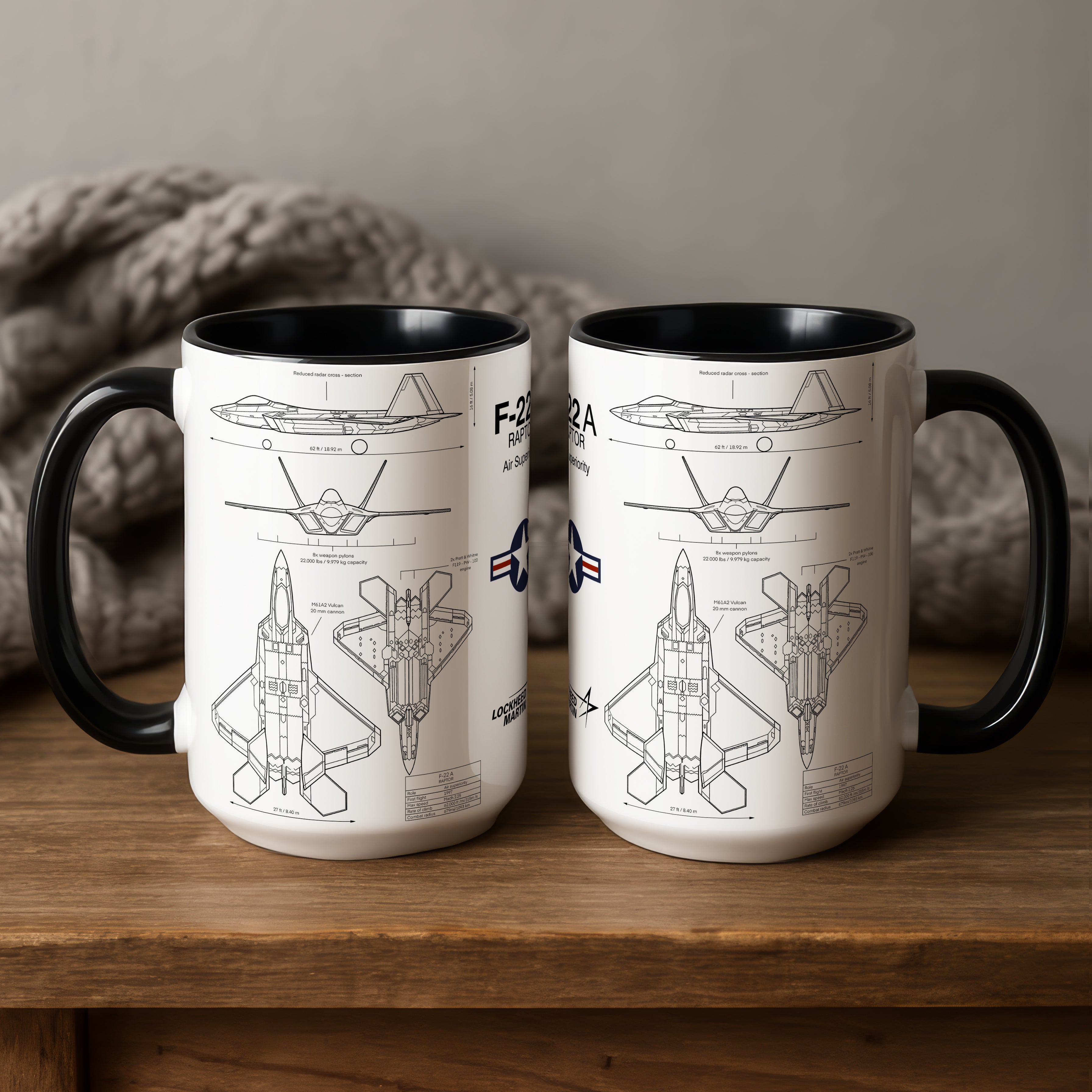 F-22 Raptor Mug 440ml