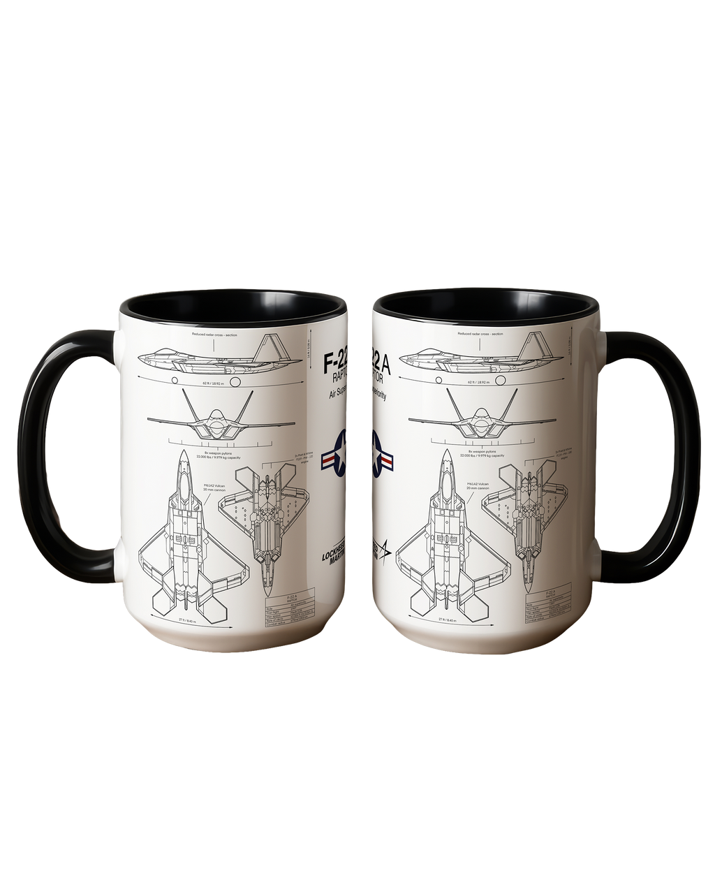 F-22 Raptor Kubek 440ml