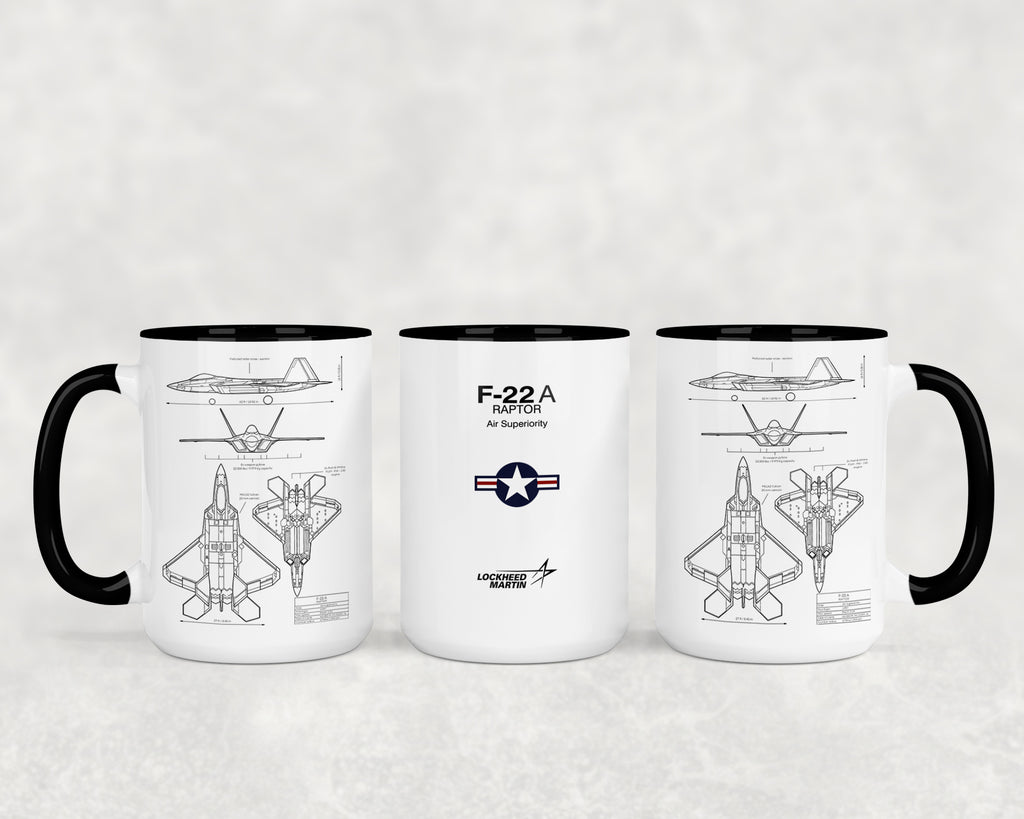 F-22 Raptor Kubek 440ml