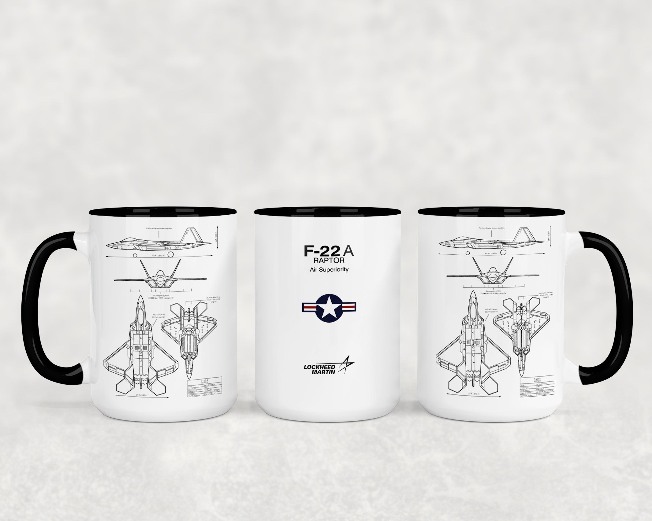 F-22 Raptor Mug 440ml