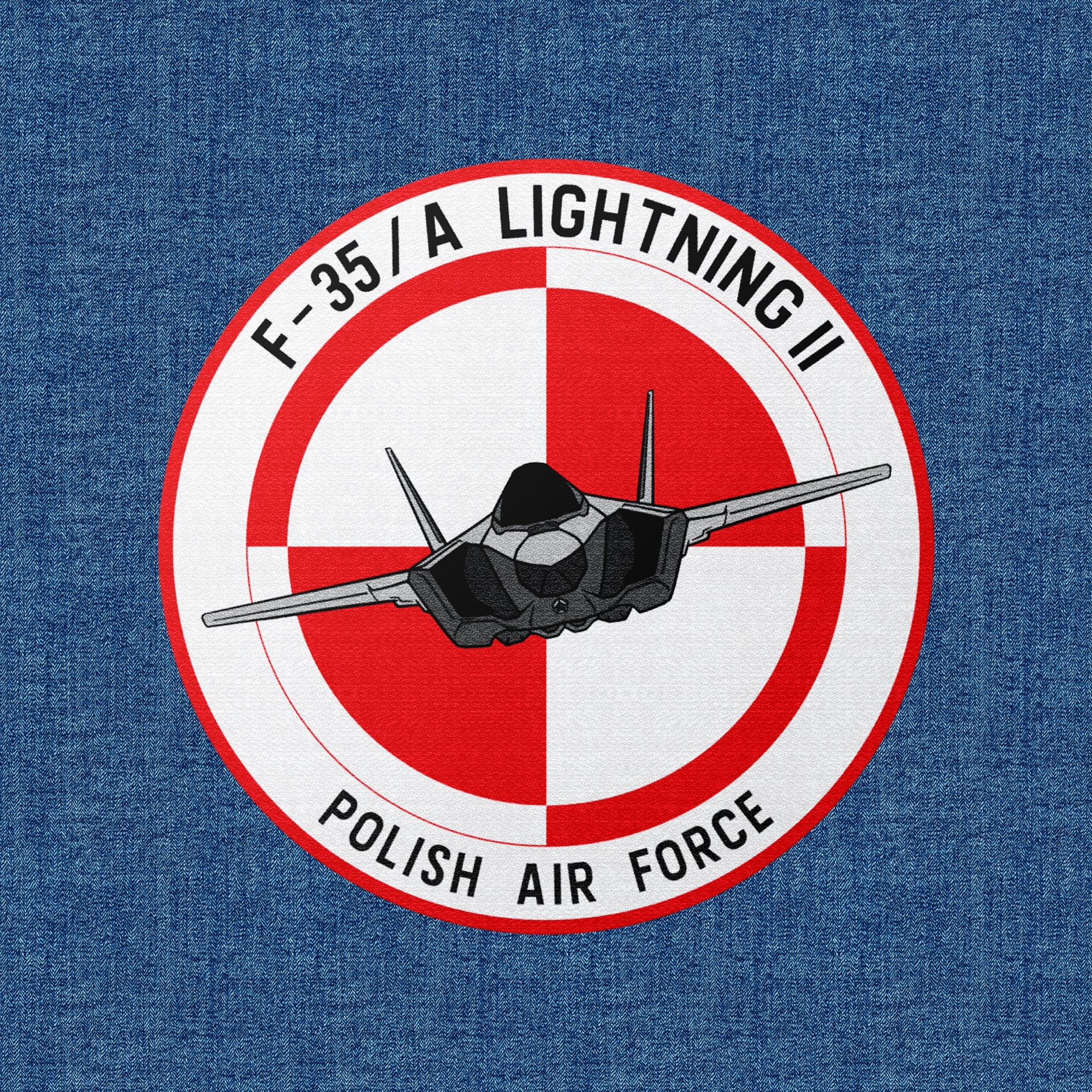 F-35A Termo aplikacja tekstylna