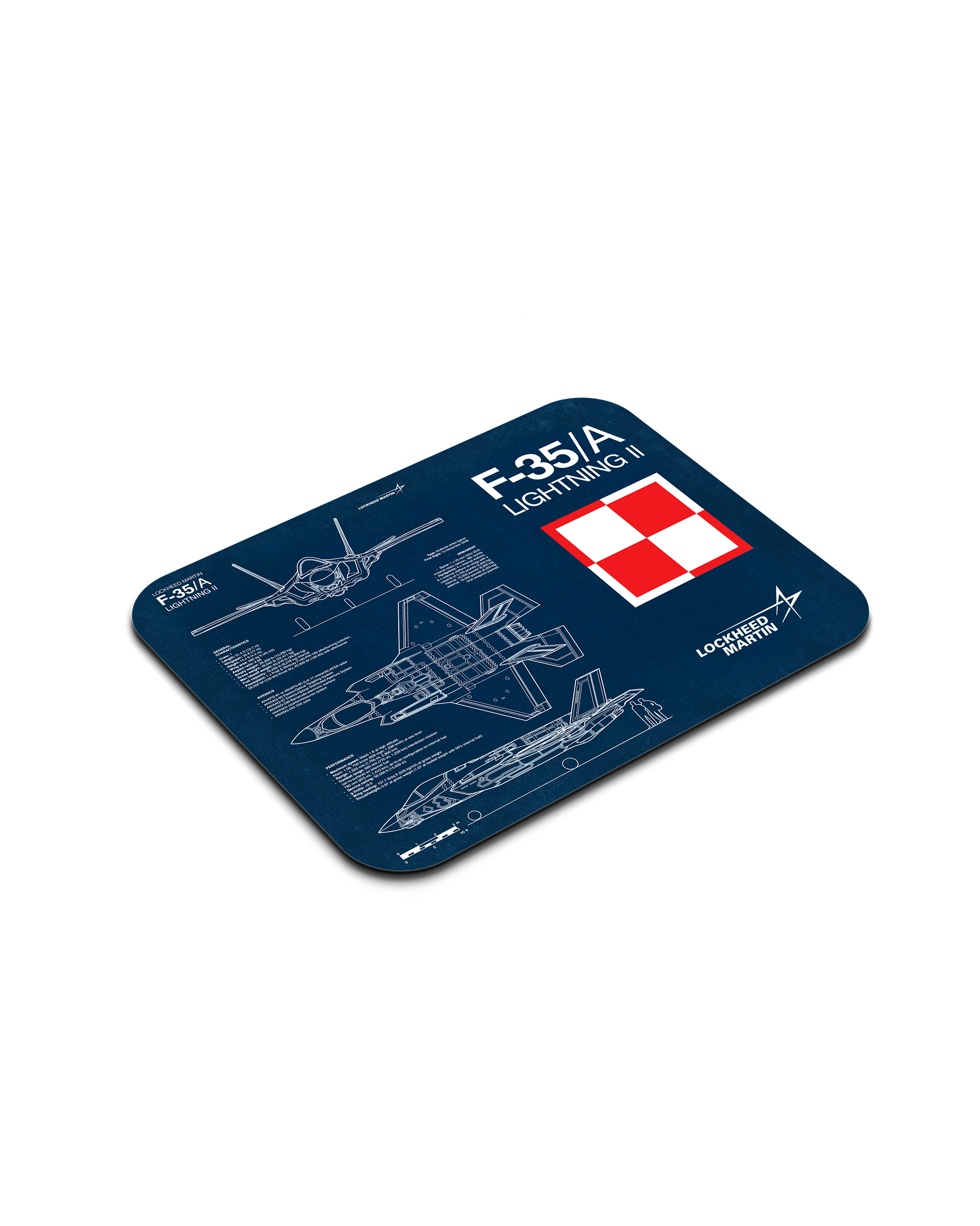 F-35A Mouse Pad (3 Variants)