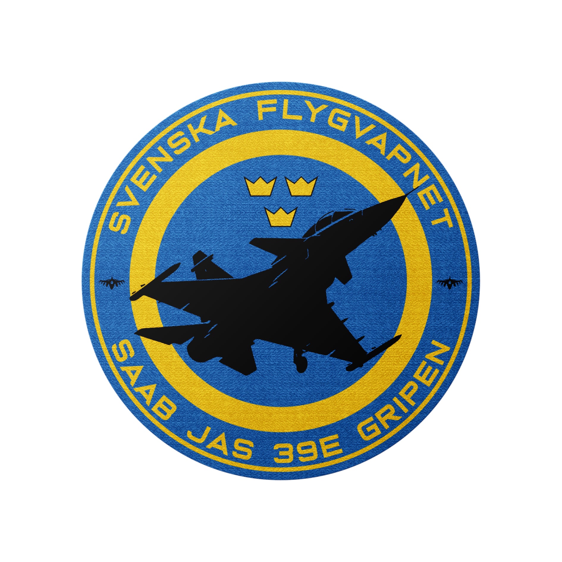 JAS-39 Gripen Termo aplikacja tekstylna