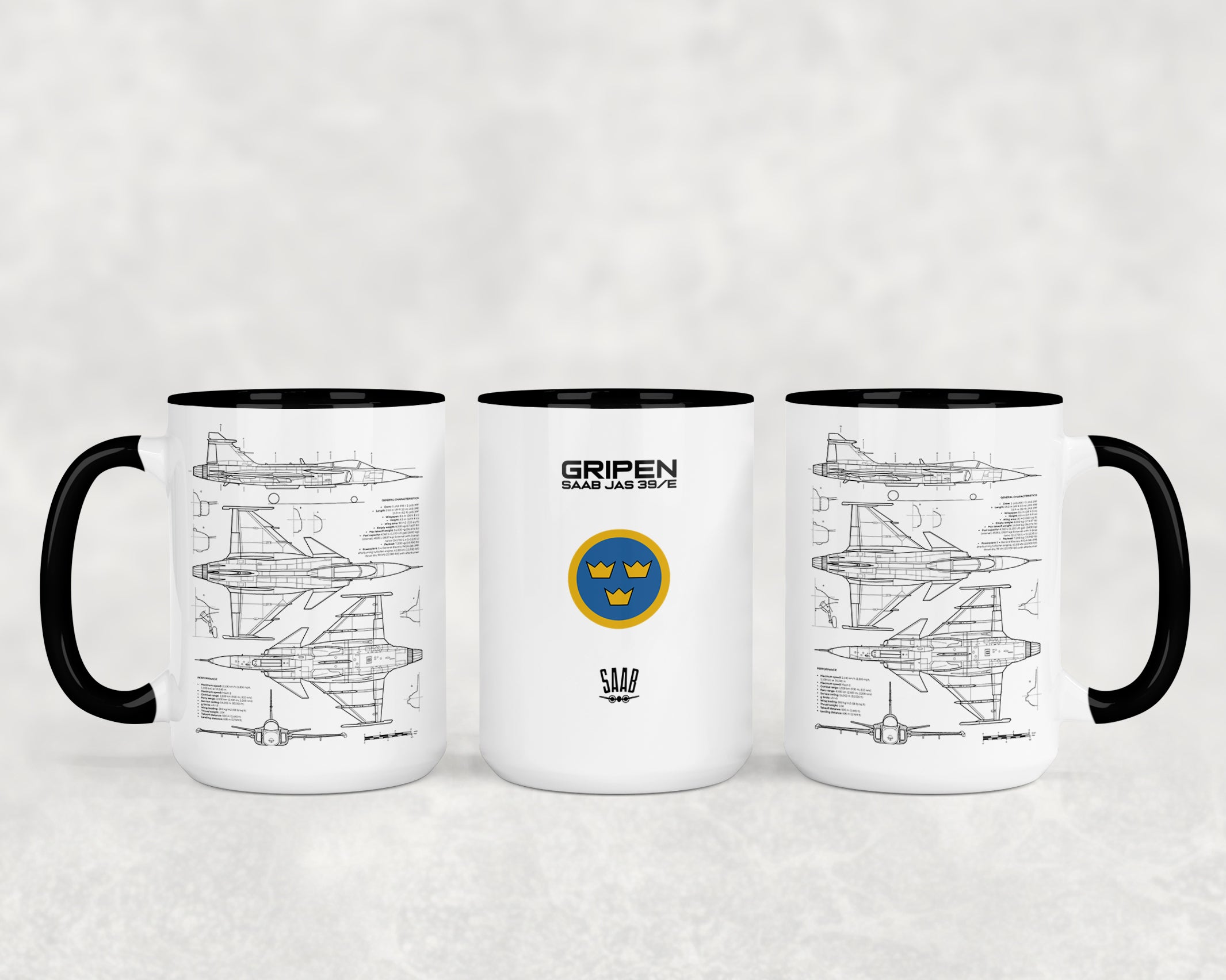 JAS-39 Gripen Kubek 440ml