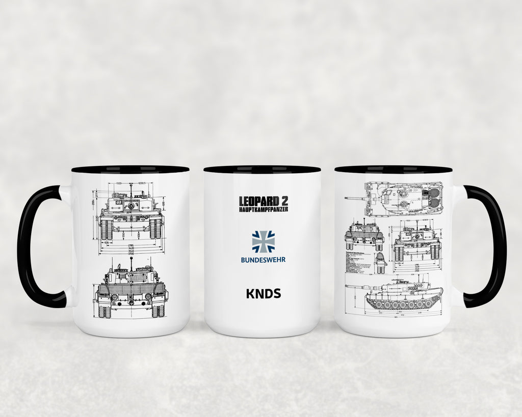 Leopard 2 Budeswera Kubek 440ml