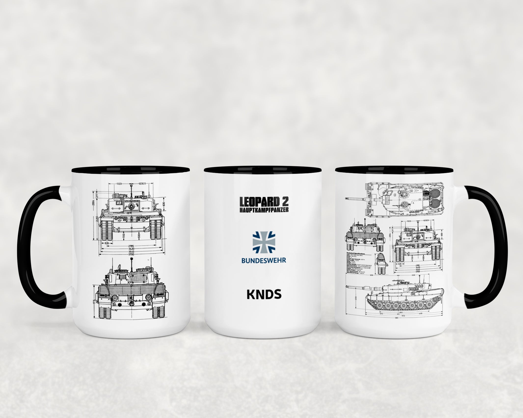 Leopard 2 Budeswera Kubek 440ml