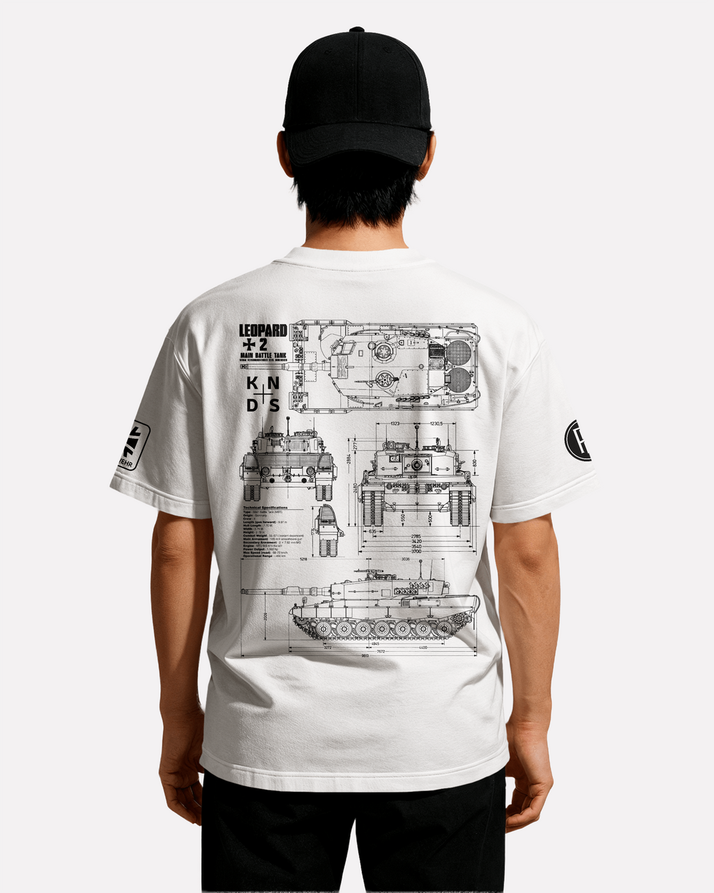 Leopard 2 Budeswera T-shirt Classic Unisex (3 kolory)