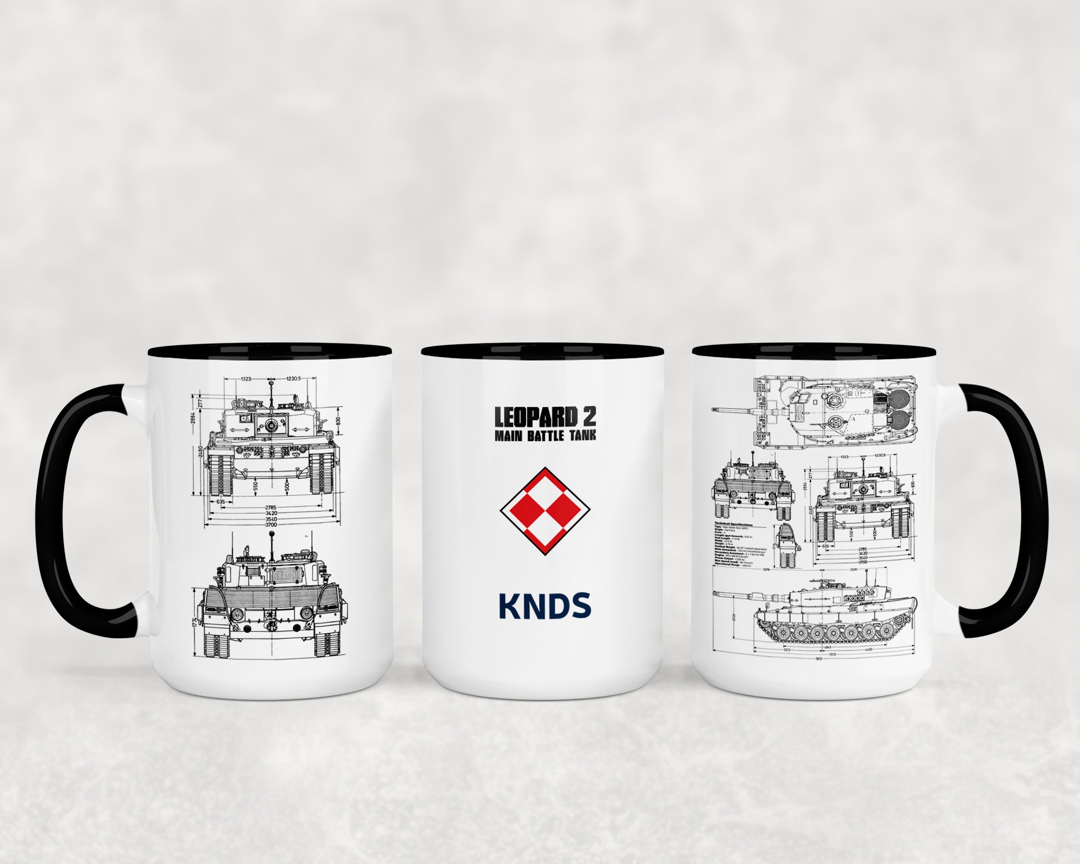 Leopard 2 PL Kubek 440ml