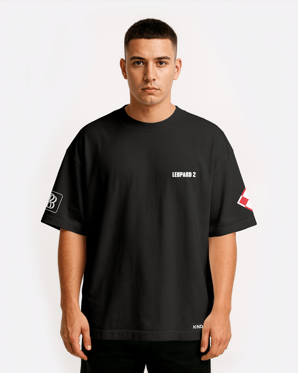 Leopard 2 PL Oversize T-shirt Unisex (3 kolory)