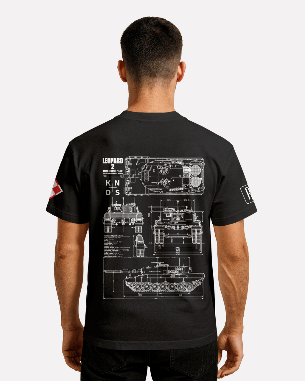 Leopard 2 PL T-shirt Classic Unisex (3 kolory)