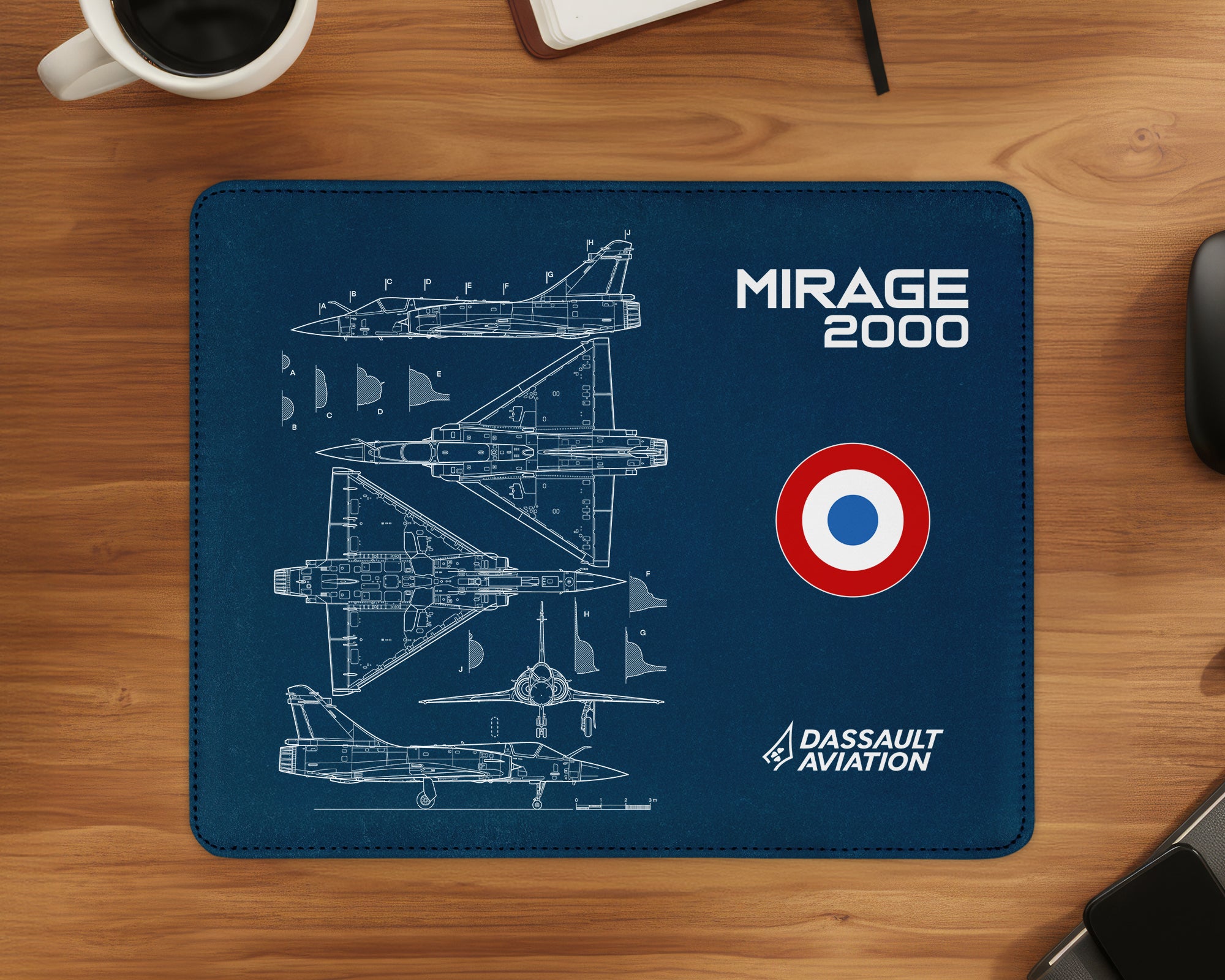 Mirage 2000 Podkładka pod myszkę (3 warianty)