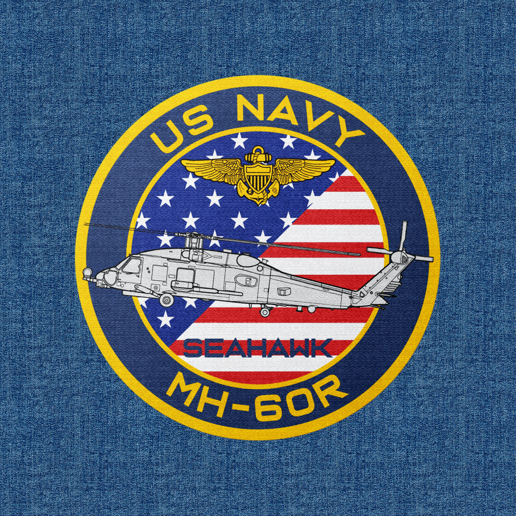 MH-60 Seahawk Termo aplikacja tekstylna
