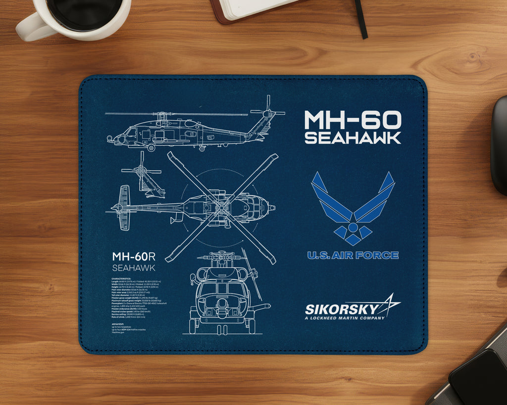 MH-60 Seahawk Podkładka pod myszkę (3 warianty)