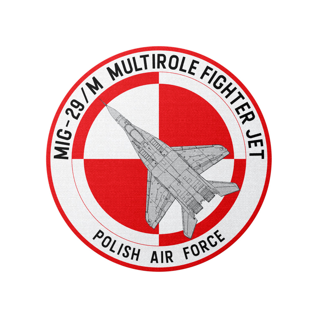 MIG-29 Termo aplikacja tekstylna