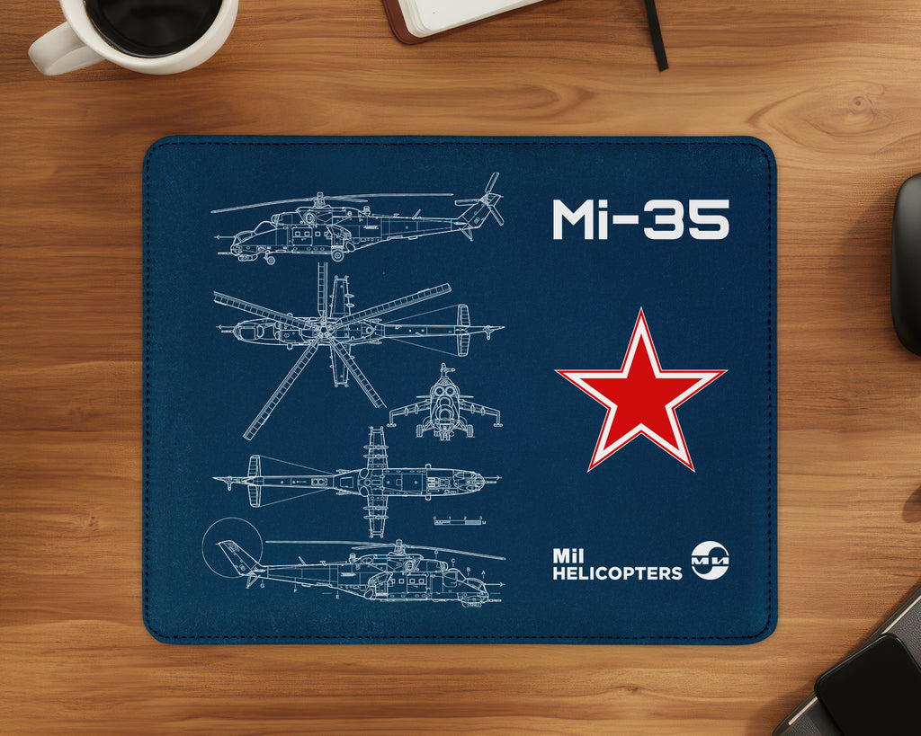 Mi-35 Podkładka pod myszkę (3 warianty)