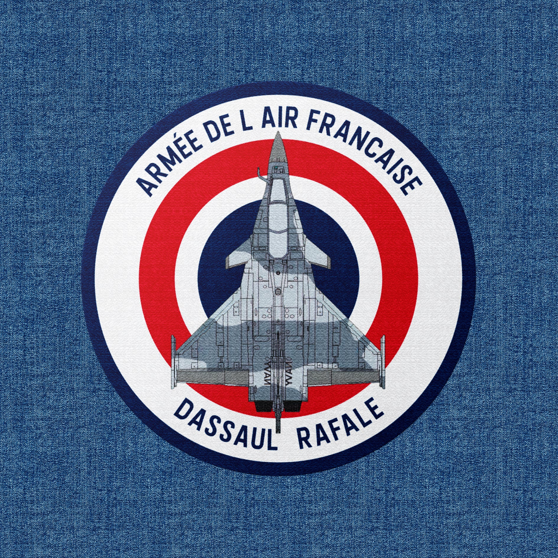 Dassault Rafale Termo aplikacja tekstylna