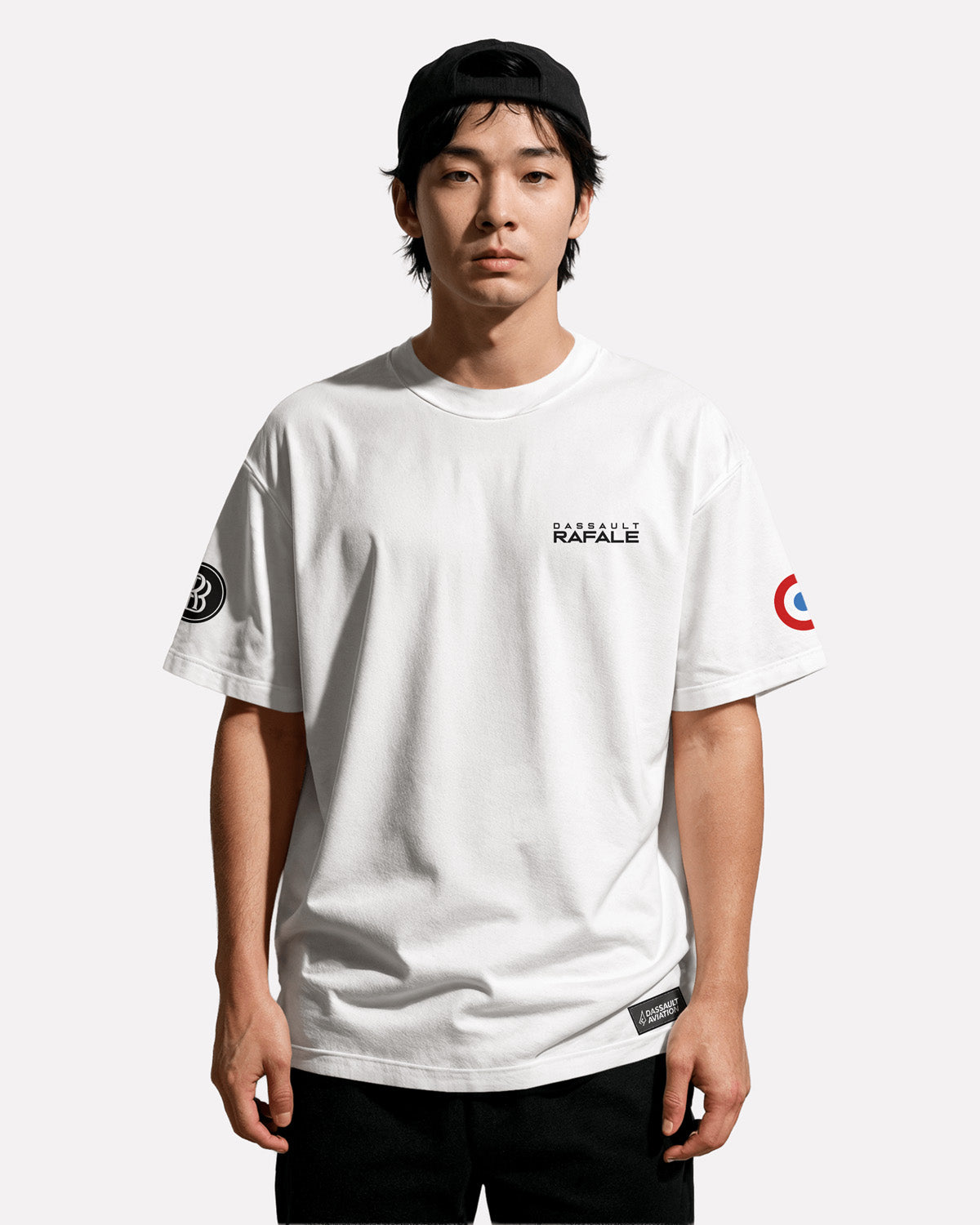 Dassault Rafale T-shirt Classic Unisex White/Black