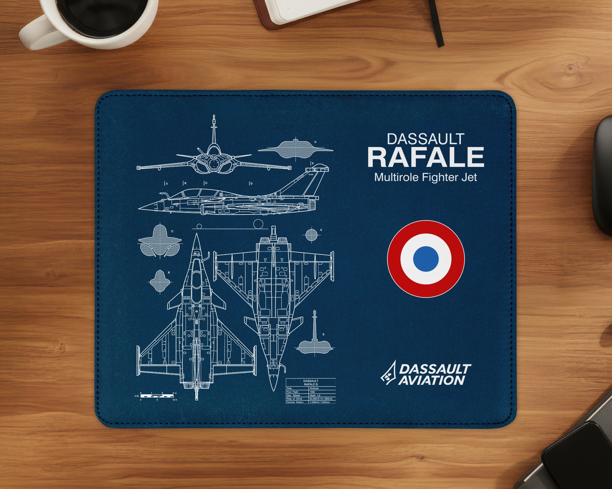 Dassault Rafale Mouse Pad (3 Variants)
