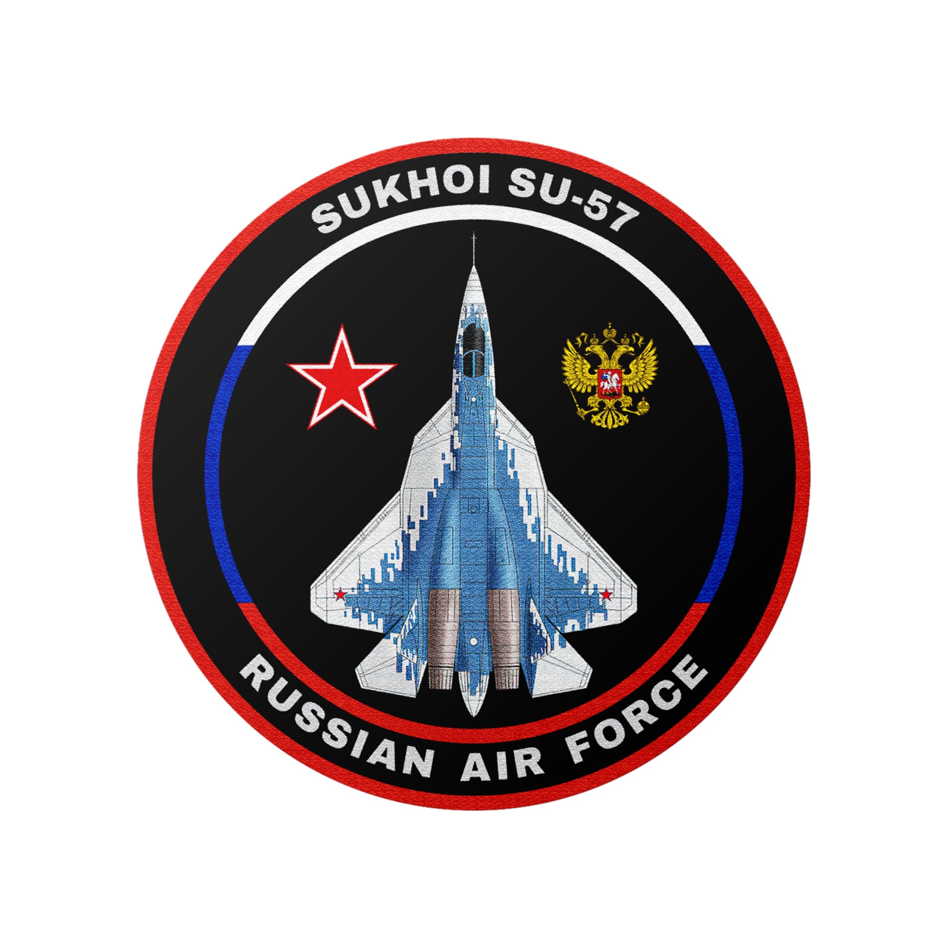 SU-57 Termo aplikacja tekstylna