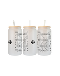 Eurofighter Typhoon Luftwaffe Szklanka z pokrywką i słomką 500 ml