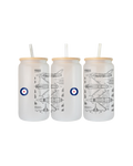 Eurofighter Typhoon RAF Szklanka z pokrywką i słomką 500 ml
