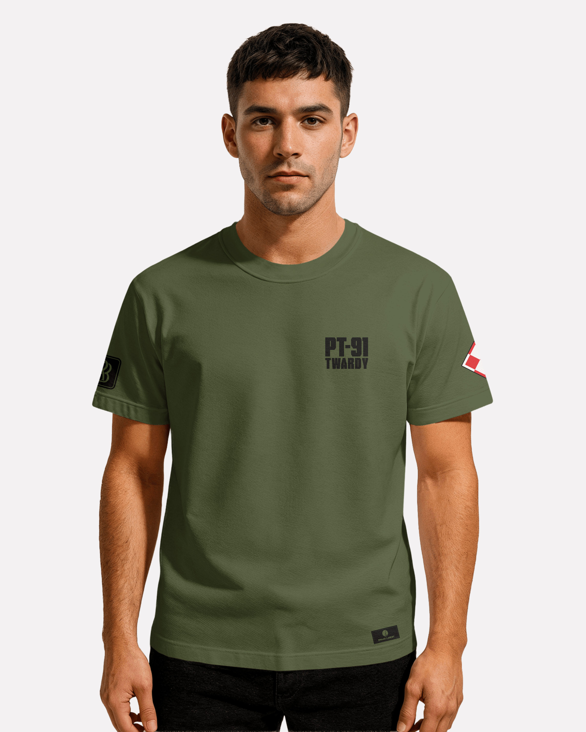 PT-91 Twardy T-shirt Classic Unisex (3 kolory)