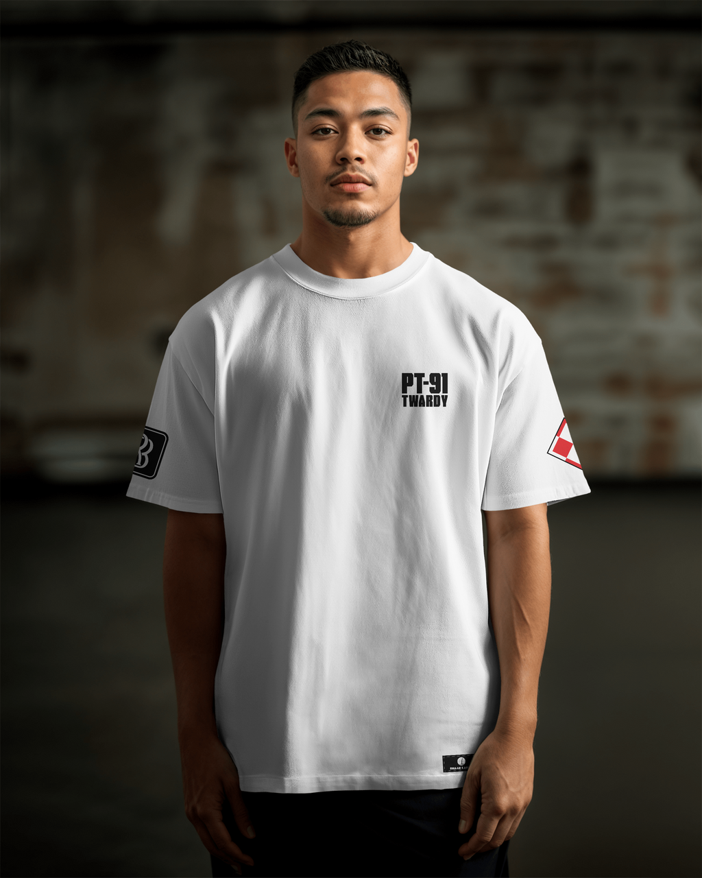 PT-91 Twardy Oversize T-shirt Unisex (3 kolory)